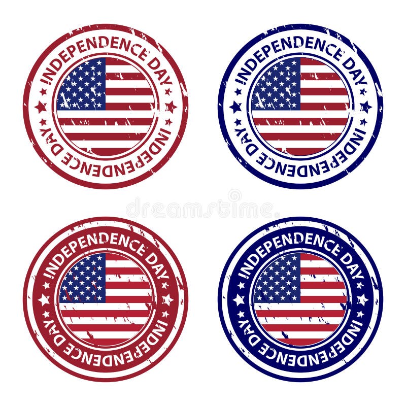 Made in Usa Stamps and Seals Stock Vector Illustration of guarantee