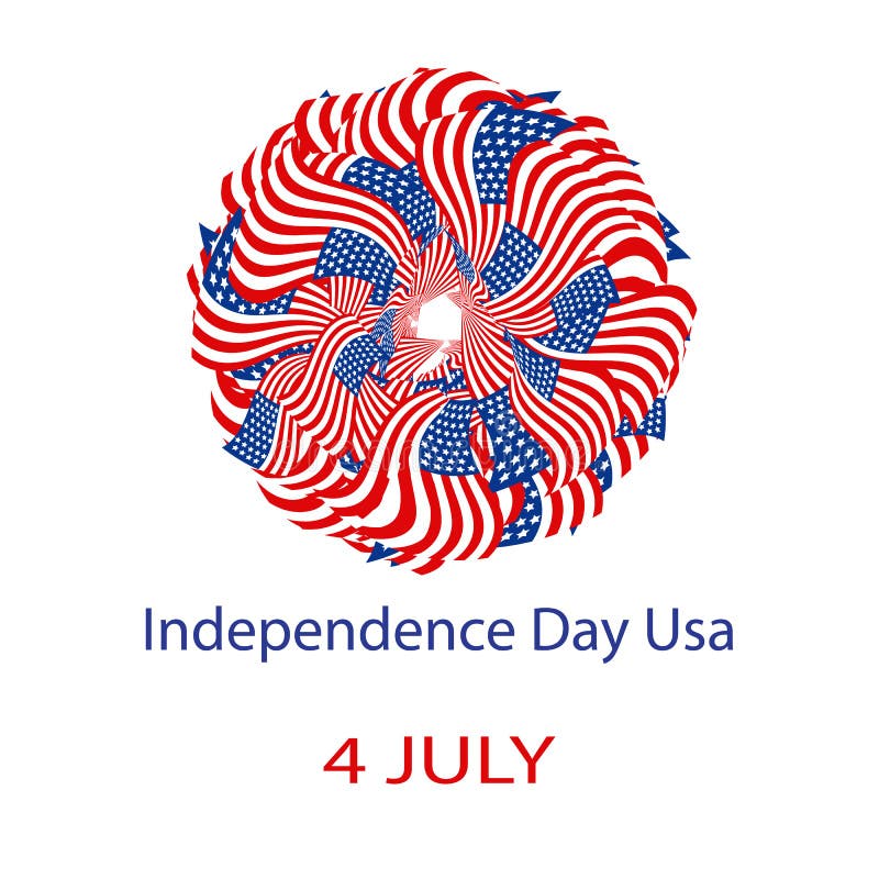 Download Independence Day United States Of America. Mandala From ...