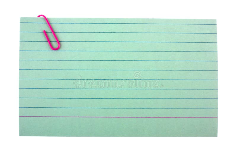 Index Cards Clip Art