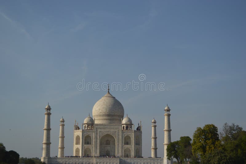 India, Agra: Taj Mahal royalty-vrije stock afbeeldingen India, Agra: Taj Mahal royalty-vrije stock afbeeldingen