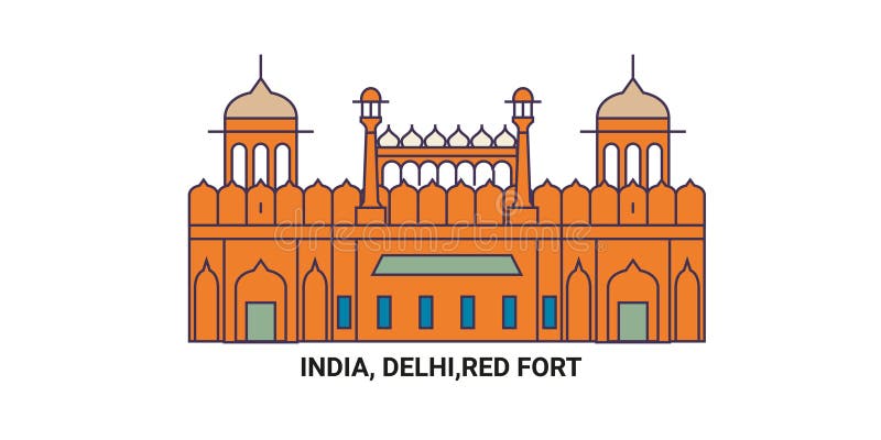 Pictures and Tutorials for Drawing Red Fort - Pretty Mumma Says-saigonsouth.com.vn