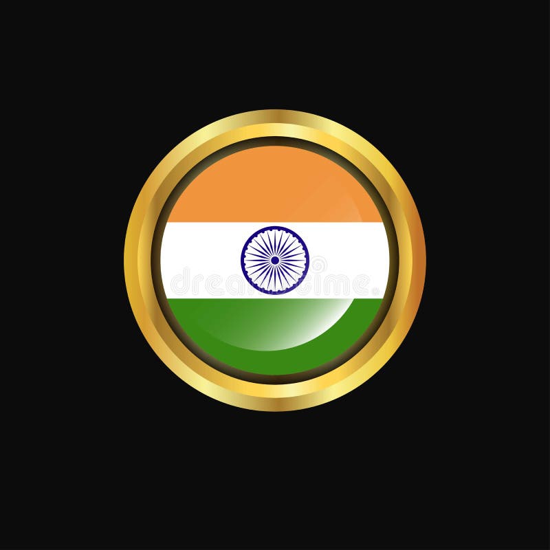 Download India Button Flag Round Shape Stock Illustration ...