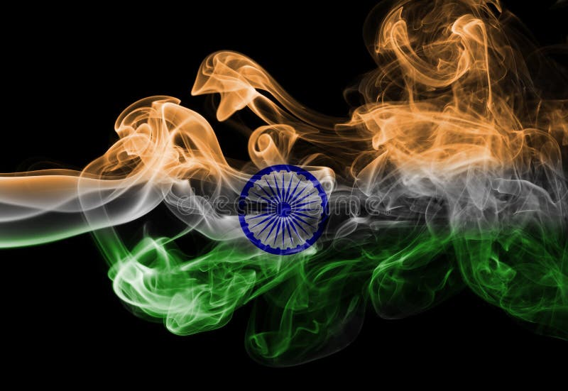 India flag smoke stock image. Image of background, celebration - 102391853