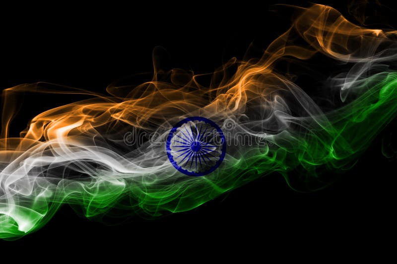 India flag smoke stock image. Image of celebration, flame - 103453677