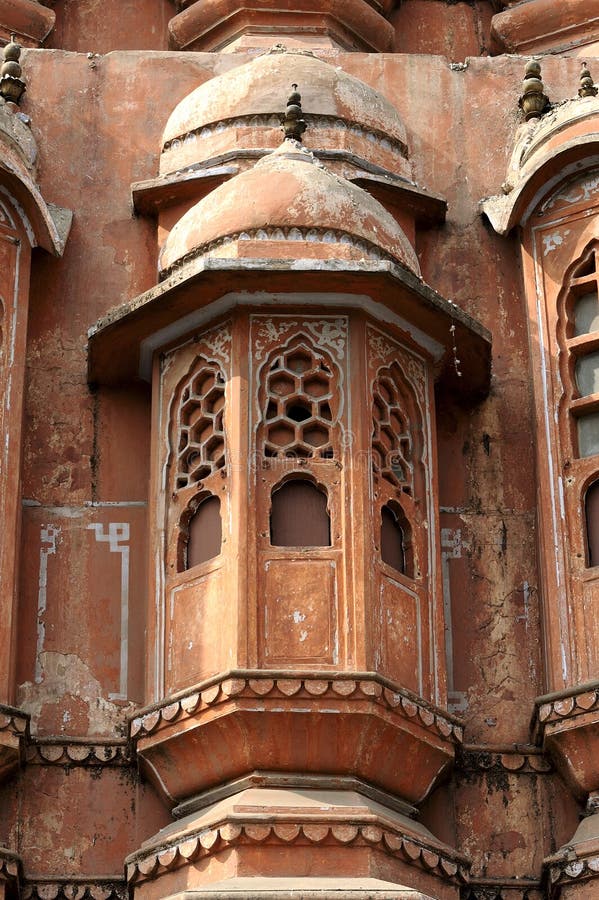 India Jaipur Hawa Mahal the palace of winds