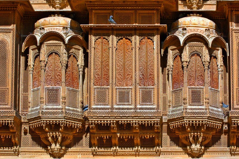 India, Rajasthan, Jaisalmer: Patwa haveli house