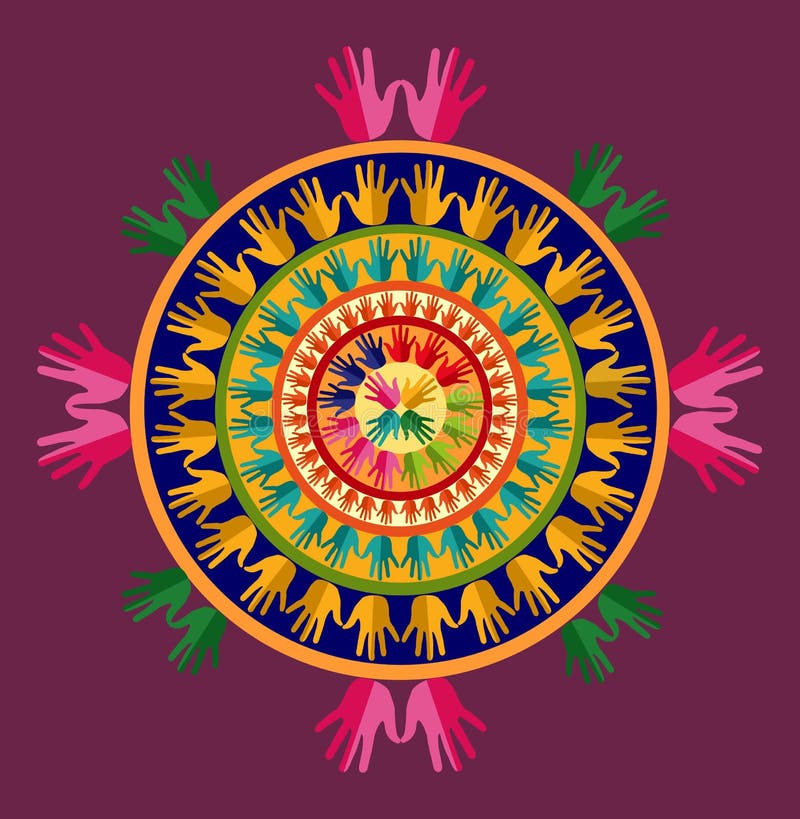 Download India yoga mandala stock vector. Illustration of folkloric ...