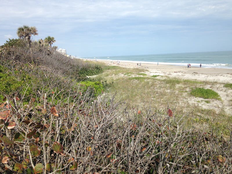Indialantic Beach stock image. Image of conditions, photograph 109034827