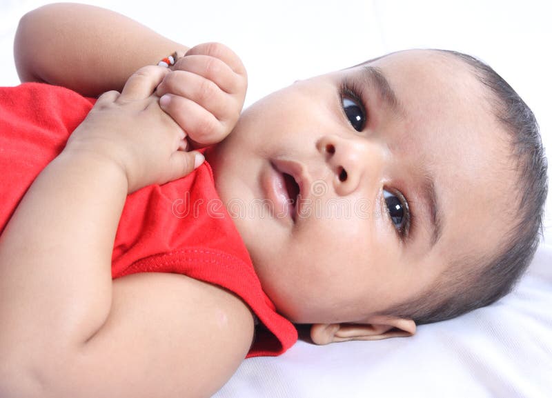 Indian 4 Month Old Baby