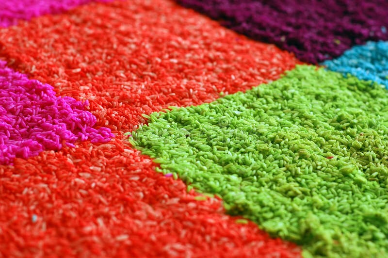 Indian Art Of Decorating Picture. Image 6438652