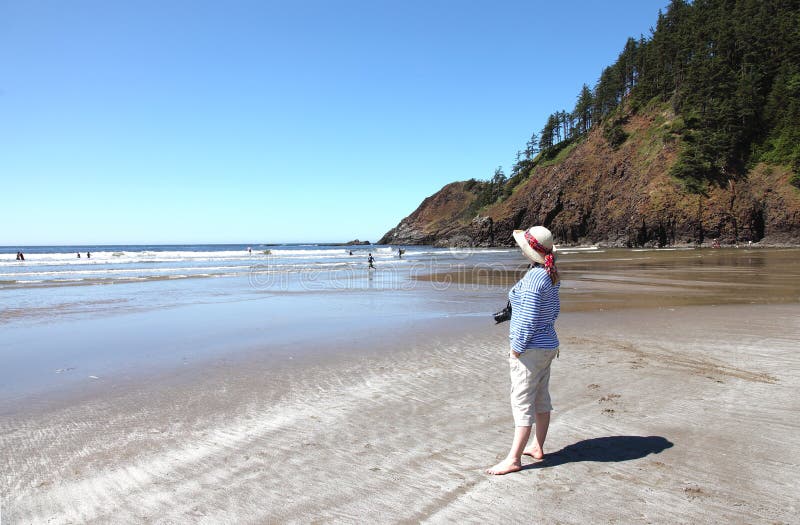 Indian beach Ecola state park, Oregon coast.