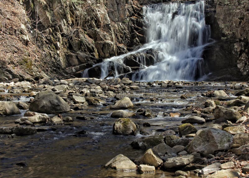 Indian Brook Falls stock image. Image of scenic, water - 40042749