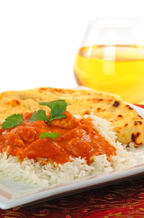 Indian Butter Chicken royalty free stock photography Indian Butter Chicken royalty free stock photography