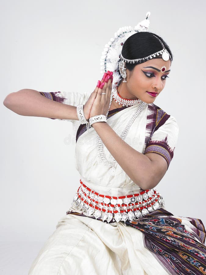 Indian classical female dancer