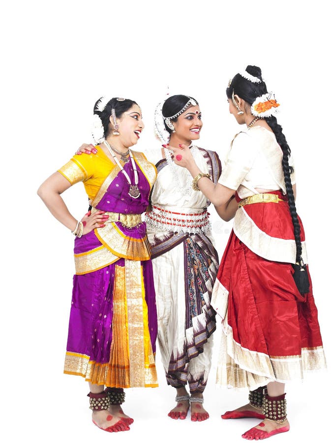 Dancers from India stock photo. Image of three, tradition 12815076