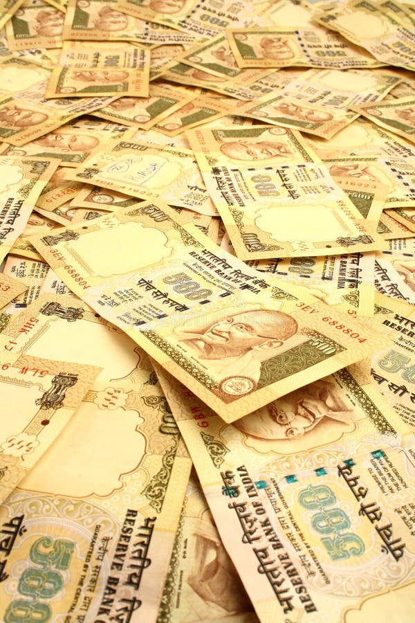 Indian currency backgraound stock photos