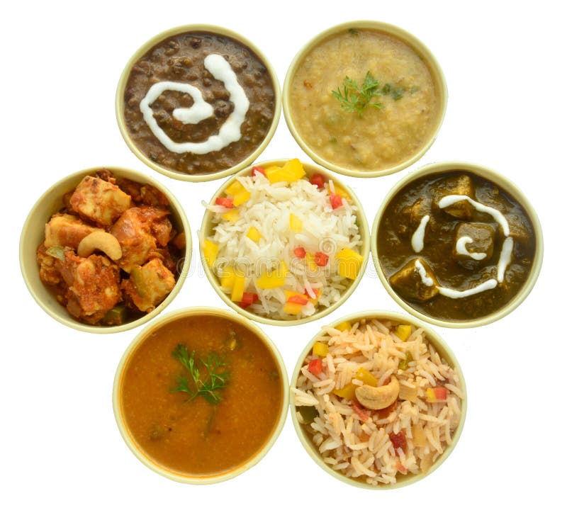 Indian dishes stock image. Image of food, butter, jasmine 34129599