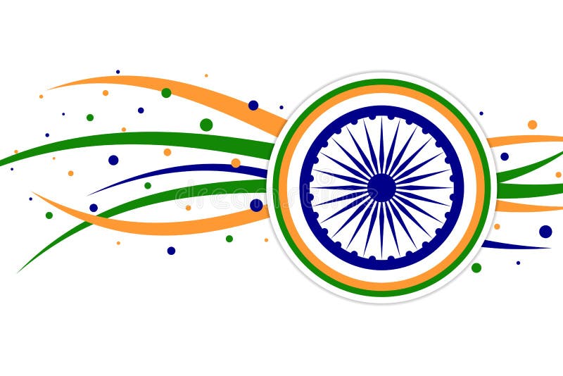 Indian Flag Themed Banner Design Stock Illustrations 9 Indian Flag
