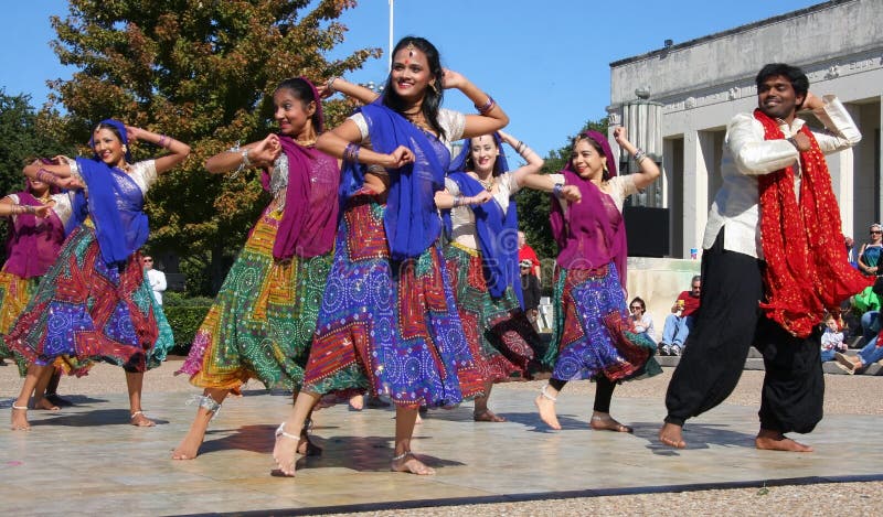 Indian folk dance stock image Indian folk dance stock image