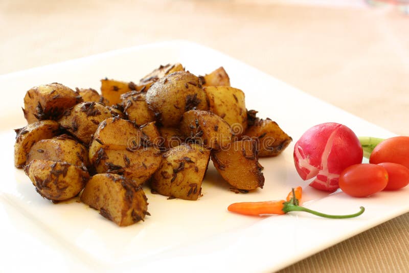 Indian Food Series - Spicy Potatoes