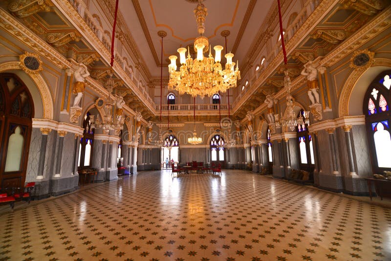 Indian ball room at a Palace