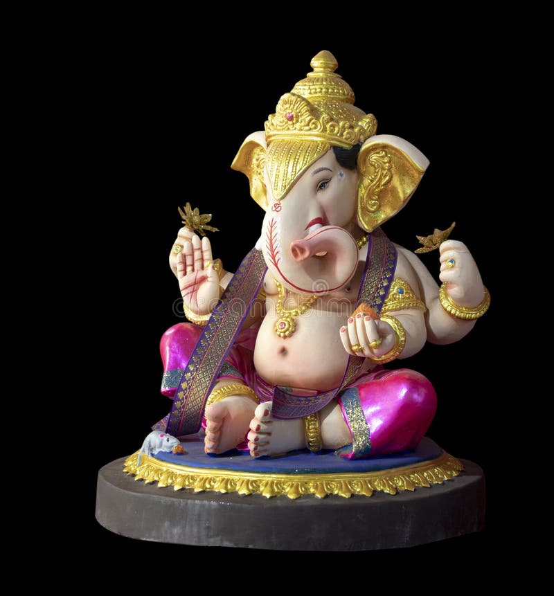 372 Lord Ganesha Black Background Stock Photos - Free & Royalty-Free Stock  Photos from Dreamstime