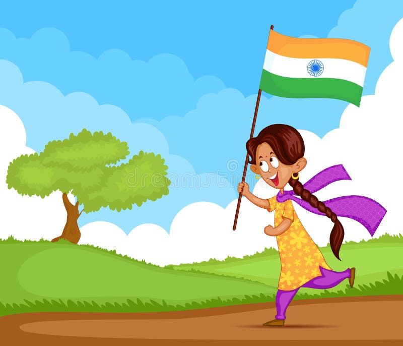 Indian Kid Flag India Stock Illustrations – 199 Indian Kid Flag India Stock  Illustrations, Vectors & Clipart - Dreamstime