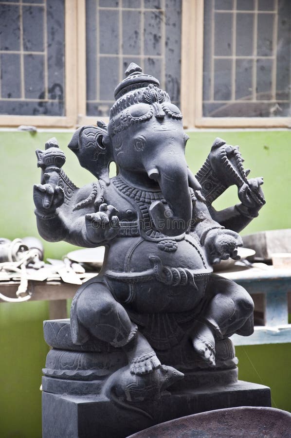 Indian god statues stock photo. Image of hindu, carving - 41244674