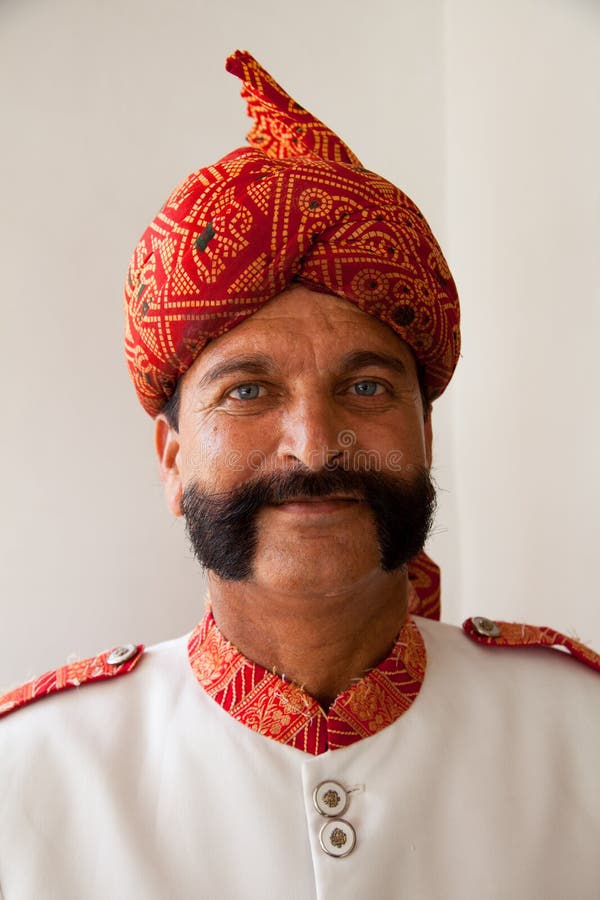 Indian Man With Handlebar Moustache Editorial Photography Image 25758067