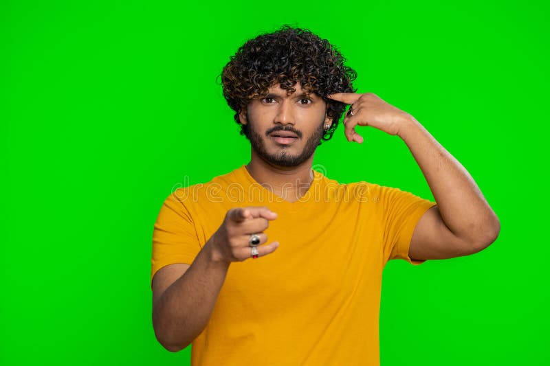 Screw You Idiot Upset Guy In Tshirt Making Stupid Gesture Twisting Finger  Near Head And Expressing Disappointment Stock Video - Download Video Clip  Now - iStock