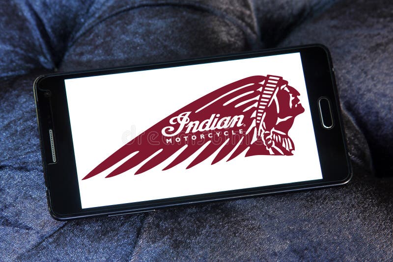 Indian motorcycle logo stock image