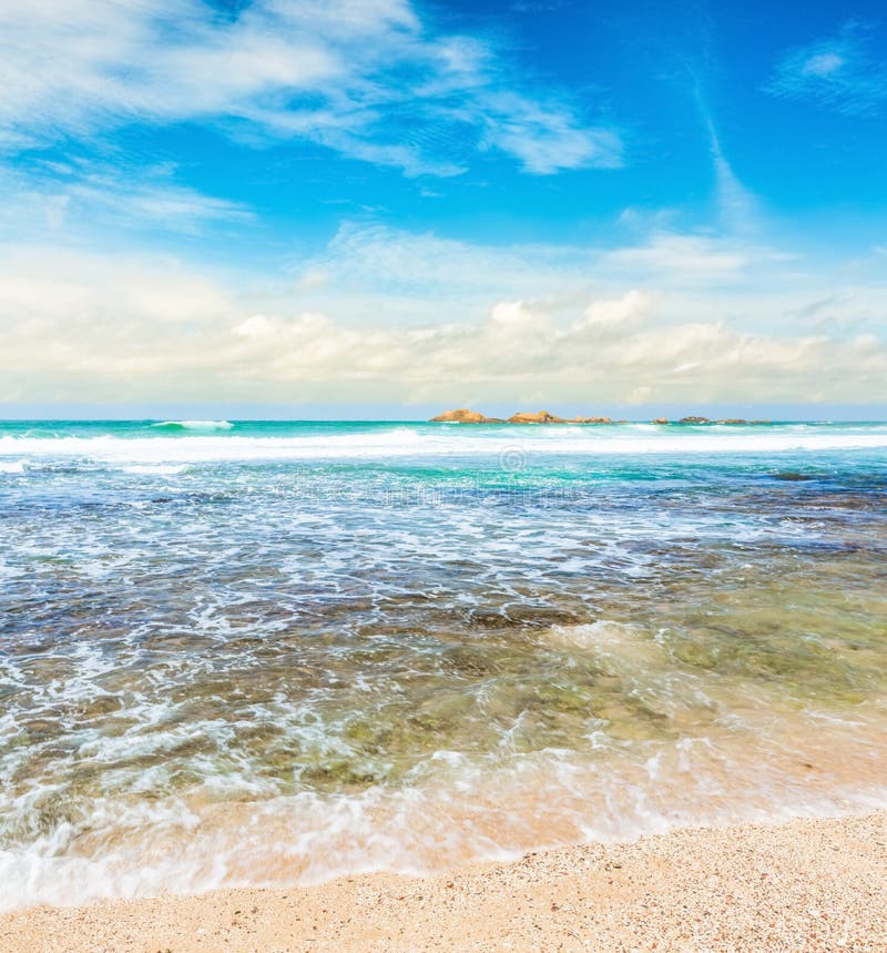 The Indian ocean. stock image. Image of horizon, holiday - 66851353