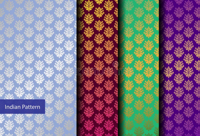 Indian Pattern - Detailed and easily editable vector illustration