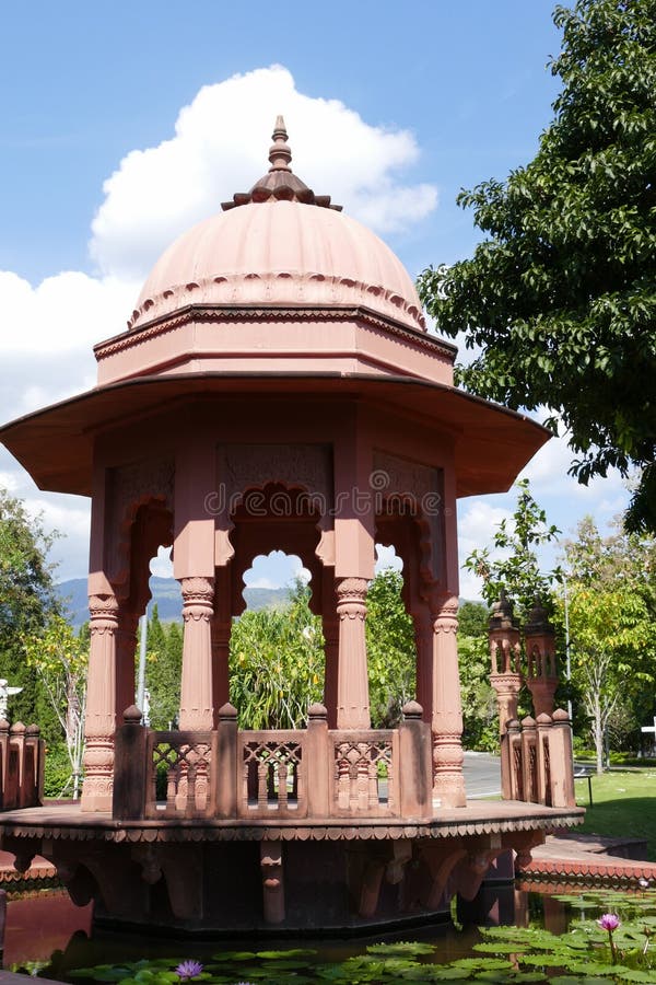 The Indian pavilion stock image. Image of indian, culture 64558869