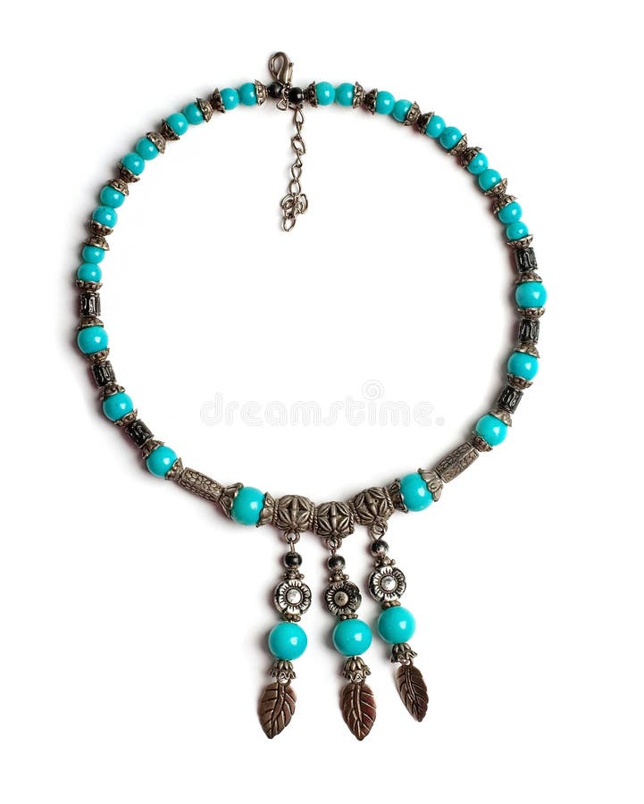 Indian retro necklaces from turquoise