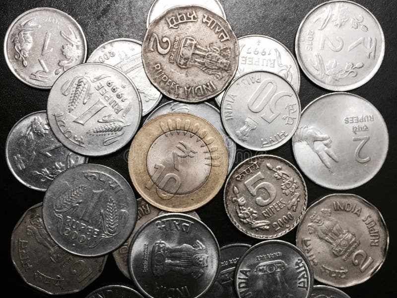 Indian Rupee Currency Coins Stock Image Image of coins, change 85749525