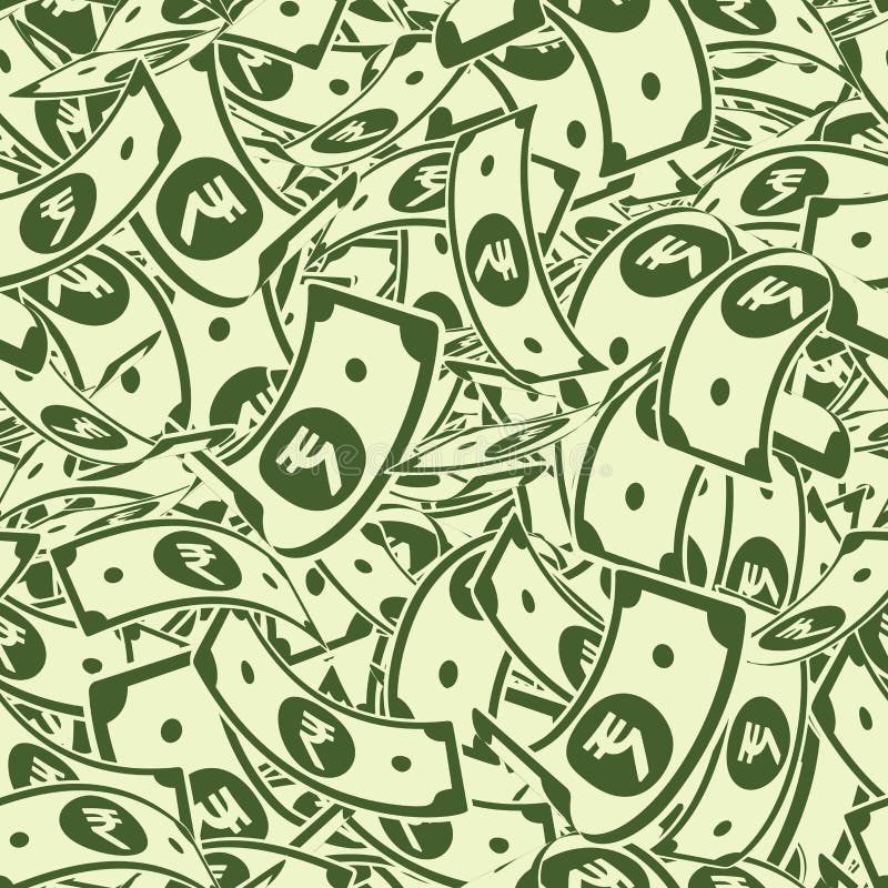 Indian Rupee Notes Seamless Pattern. Stock Vector - Illustration of lottery, income: 122154475 Indian Rupee Notes Seamless Pattern. Stock Vector - Illustration of lottery, income: 122154475