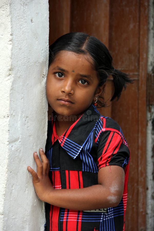 Indian Rural Girl stock photo. Image of non, candid, indigenous 36453642