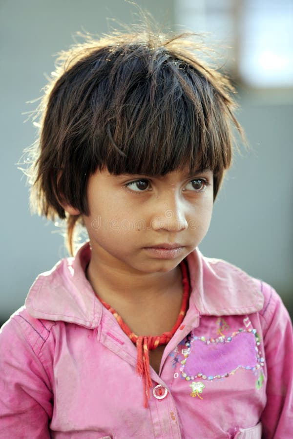 Indian Rural Girl editorial stock image. Image of dress - 57343384