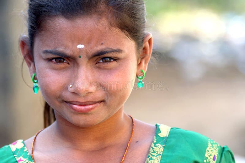 Indian Rural Teenage Girl