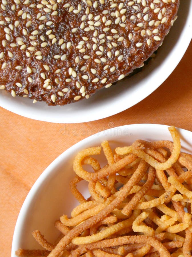 Indian snacks stock image. Image of khatta, spiced, noodle 19970093