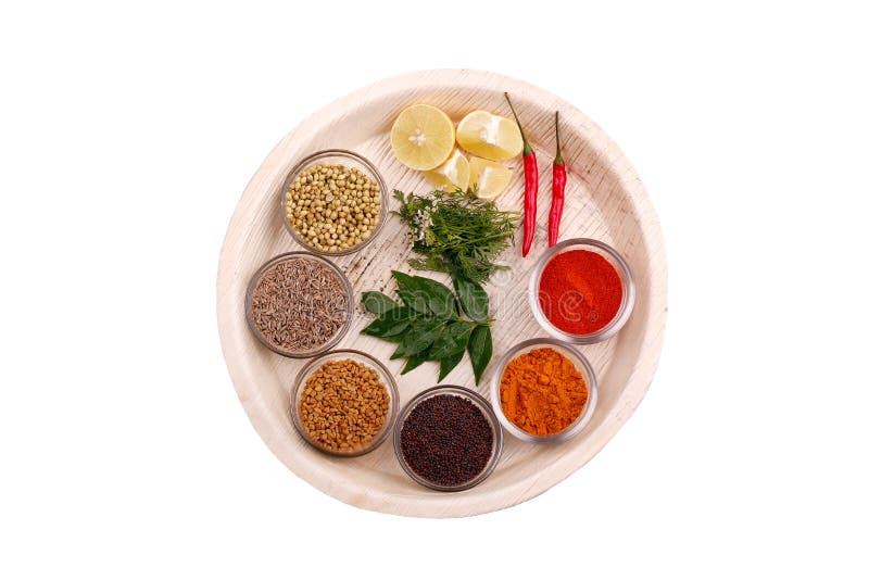 Indian Spices And Herbs Picture. Image 19935113