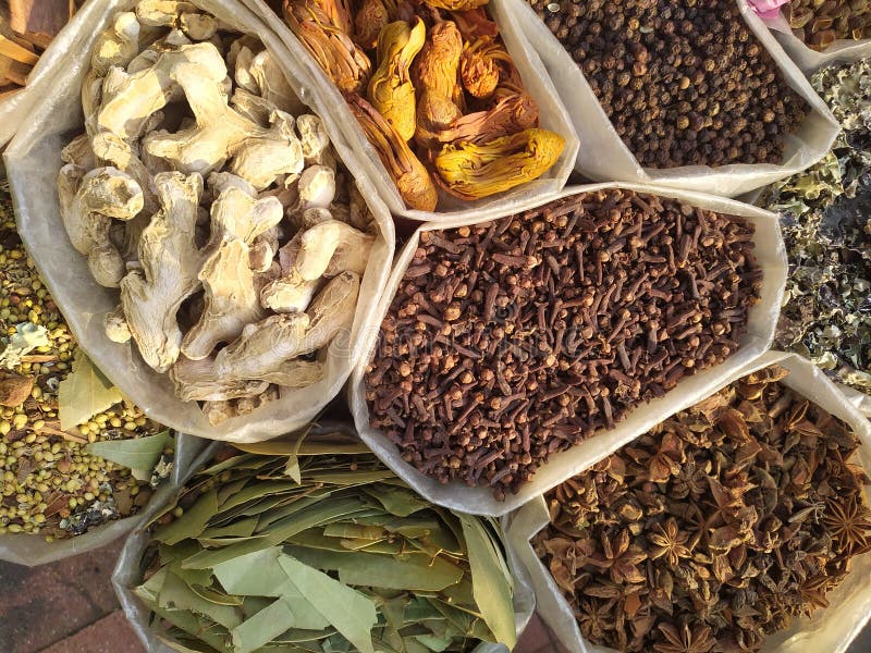Indian spices and herbs stock image. Image of herbs 173122741