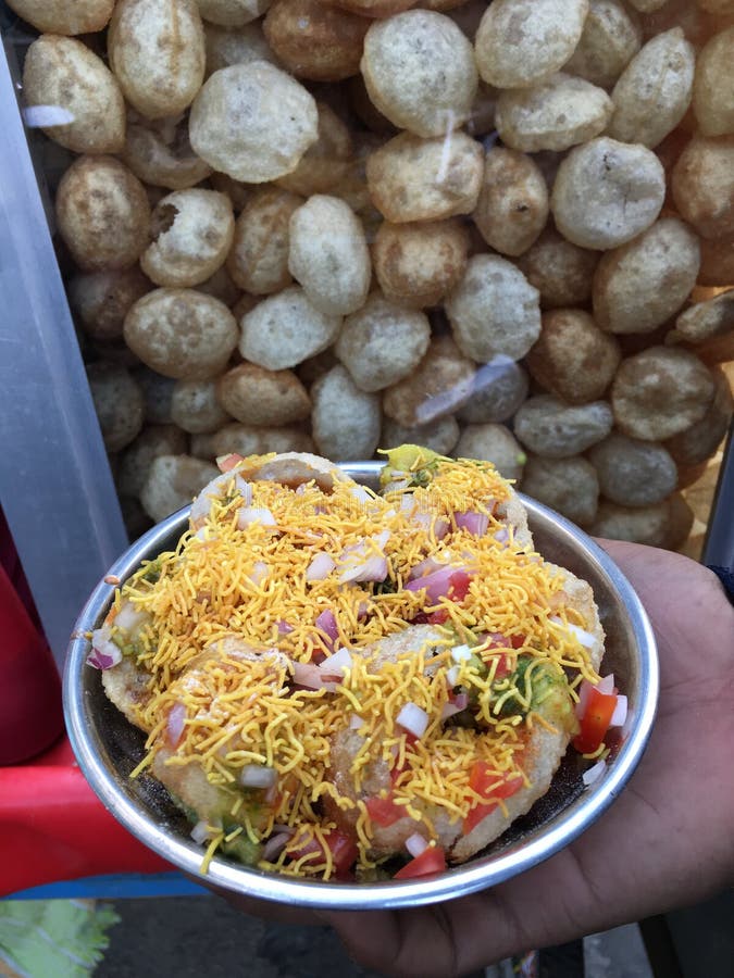 Indian Street Food stock photo. Image of food, sale, indian - 89861516