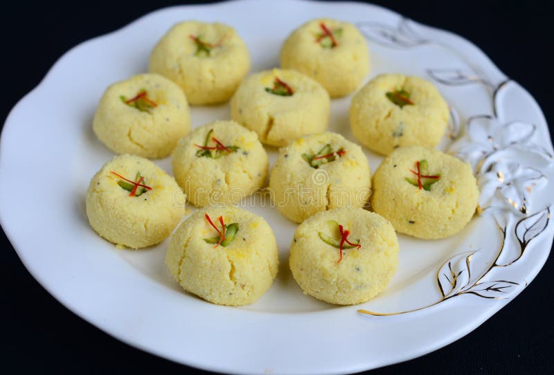 Indian Sweets - Peda stock image.