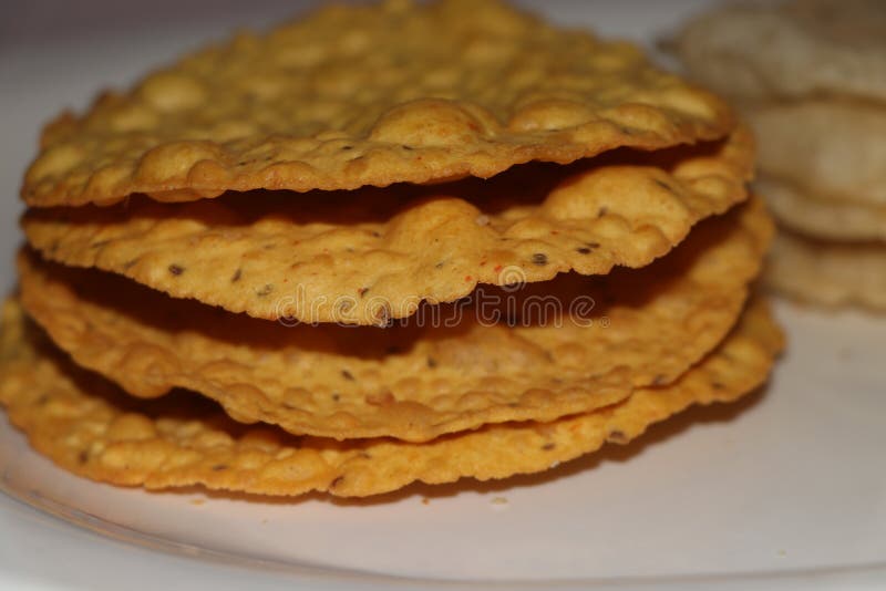 Indian Traditional Meal Crunchy Snack Stock Photo Image of cooked