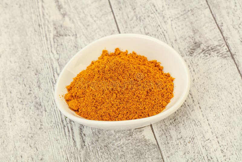 Indian Traditional Spices Curry Powder Stock Photo Image of gourmet, powder 185937022