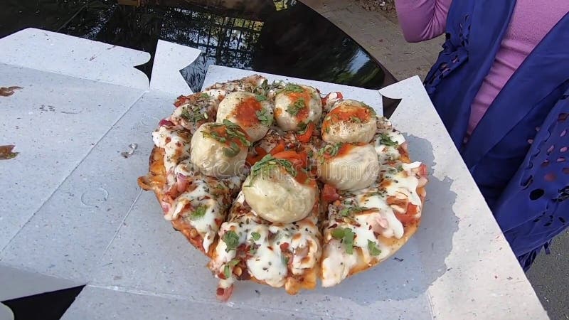 Indian Traditional Street Food, Indian Street Food and Desserts. Stock