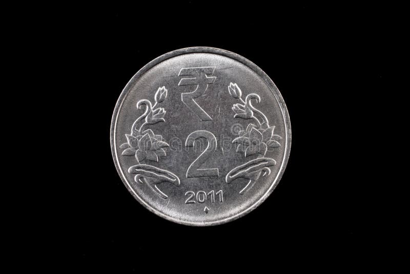 Tải 50 2 rupee coin with black background đen, chất lượng cao