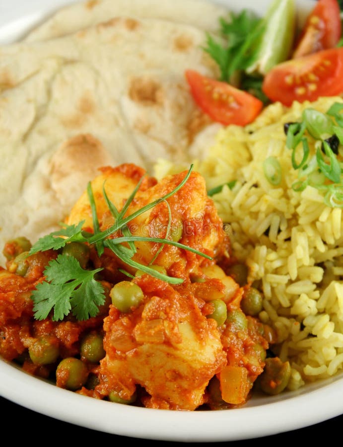Indian Vegetarian 2 stock image. Image of lettuce, dinner - 4557151